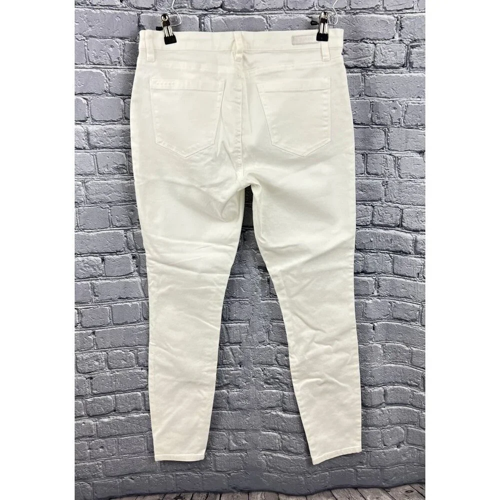 BlankNYC‎ Womens Size 31 White Skinny Jeans 30 inch Inseam